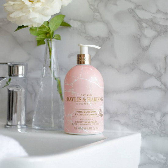 Мыло для рук жидкое «Hand Wash Pink Blossom & Lotus Flower»