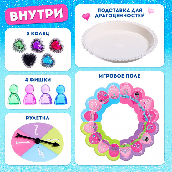 Игра настольная «Как стать принцессой»