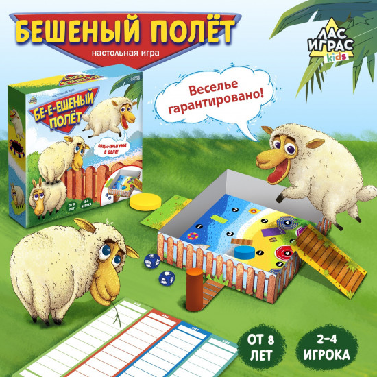 Игра настольная «Бешеный полёт»