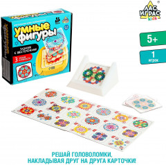 Игра настольная «Умные фигуры. Задания с шестерёнками» - Фото 5