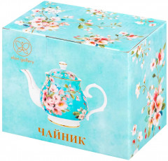 Чайник заварочный «Яблоневый цвет на голубом» - Фото 4