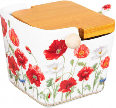 Банка для сыпучих продуктов с ложкой «Маки» - Фото 5