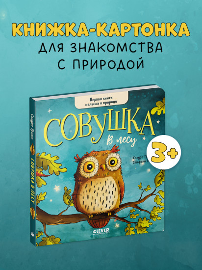Совушка в лесу. Первая книга малыша о природе