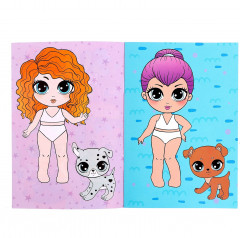 Альбом наклеек «Super куколки и их питомцы» - Фото 1