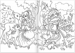 Большая раскраска «Для девочек» - Фото 1