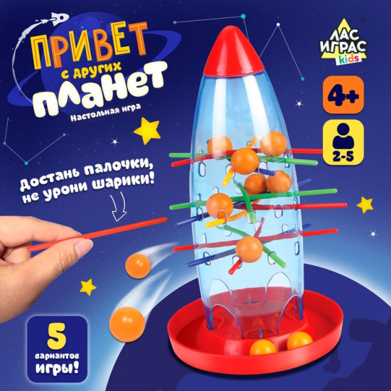 Игра настольная «Привет с других планет»