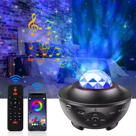 Ночник-проектор детский 3D «Звездное небо. Галактика»
