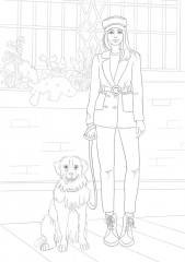 Раскраска «Me and My Puppy» - Фото 6