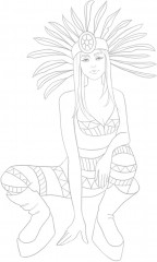 Раскраска «Burning Man» - Фото 3