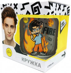 Кружка в подарочной упаковке «Влад А4. Огонь, мал.» - Фото 2