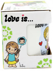Кружка в подарочной упаковке «Love is...» - Фото 10