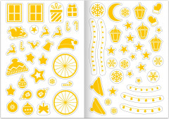 Светящиеся наклейки. Зайчонок - Фото 4