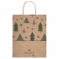 Набор пакетов подарочных «Kraft Xmas Tree» - Фото 3