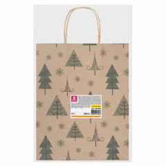 Набор пакетов подарочных «Kraft Xmas Tree» - Фото 7