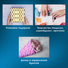 Набор бумаги упаковочной «Colorful Tropics» - Фото 11