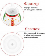 Чайник заварочный «Новогодняя елка» - Фото 4
