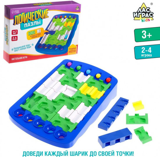 Игра настольная «Логические пазлы»