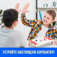 Игра настольная «Аэрохоккей» - Фото 4