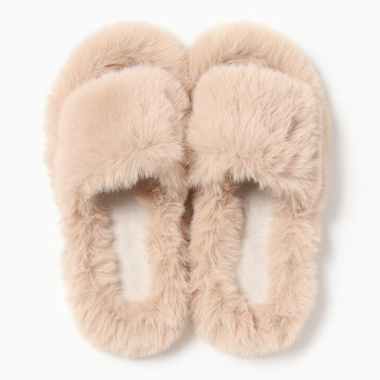 Тапочки женские с открытым носом