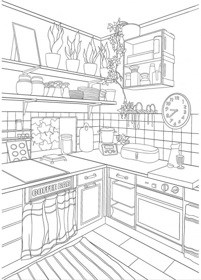 Раскраска «Interior Designer»