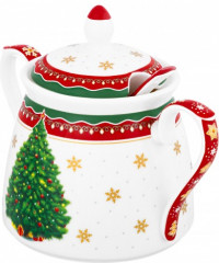 Сахарница с ложкой «Новогодняя елка» - Фото 1