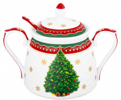 Сахарница с ложкой «Новогодняя елка» - Фото 2