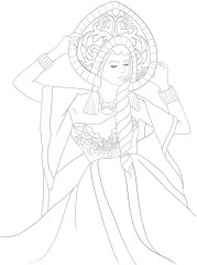 Раскраска «Красна девица» - Фото 5