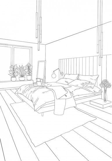 Раскраска «Interior Designer Vol 2»