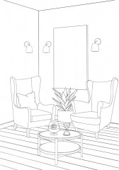 Раскраска «Interior Designer Vol 2» - Фото 2
