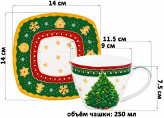 Чайная пара «Новогодняя елка» - Фото 1