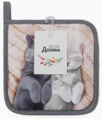 Прихватка «Котики» - Фото 3