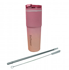 Термос-бутылка из нержавеющей стали - Фото 3