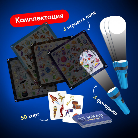 Игра настольная «Тёмная история»