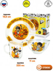 Набор посуды «Влад А4, Огонь» - Фото 2