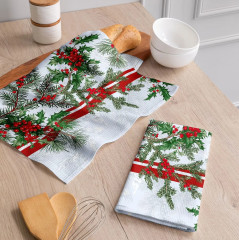 Комплект полотенец вафельных «Natale» - Фото 5