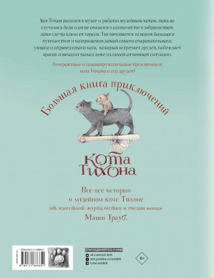 Большая книга приключений кота Тихона