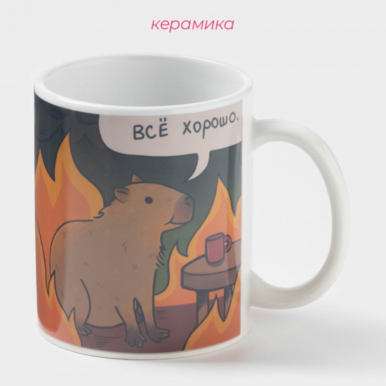 Кружка-хамелеон «Всё хорошо»
