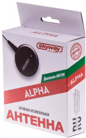 Антенна «Alpha» FM активная внутрисалонная