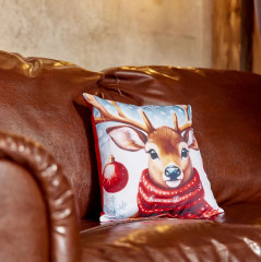 Подушка декоративная «Snow deer» - Фото 10