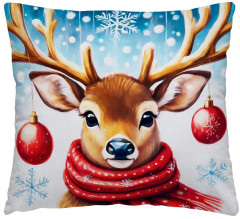 Подушка декоративная «Snow deer» - Фото 12