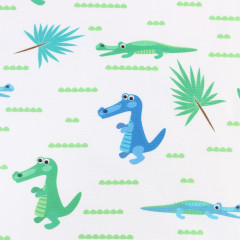 Полотенце-пончо детское «Крокодильчики» - Фото 6