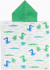 Полотенце-пончо детское «Крокодильчики» - Фото 8