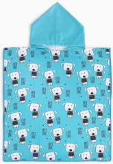 Полотенце-пончо детское «Cute Dogs» - Фото 5