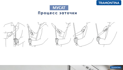 Мусат для правки лезвия ножа Professional Master