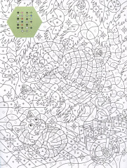 Времена года. Раскраска по номерам - Фото 3