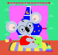 Конструктор из наклеек для малышей «Играем вместе» - Фото 1