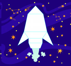 Конструктор из наклеек для малышей «Транспорт» - Фото 2