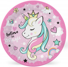 Набор тарелок одноразовых «Единорог-2» - Фото 1