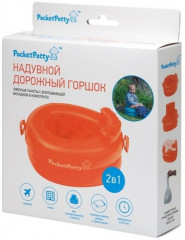 Горшок надувной дорожный «Pocket Potty» - Фото 4