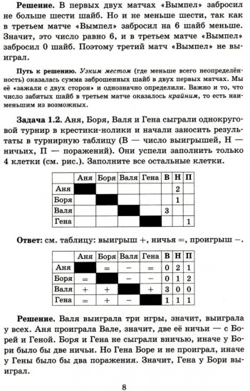 Задачи о турнирах
